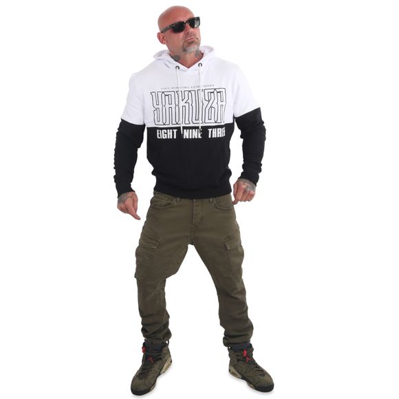 Yakuza pánská mikina 893HIGH HOB 21008 Black/White - S