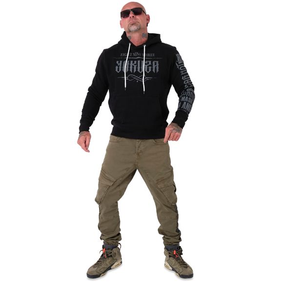 Yakuza pánská mikina ARMED CLOWN HOB 21010 Black - S