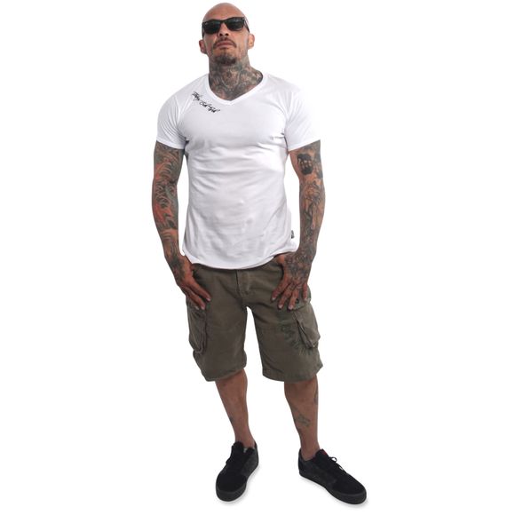 Yakuza Cargo šortky SCARY CSB 20062 Dusky Green - 32