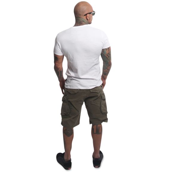 Yakuza Cargo šortky SCARY CSB 20062 Dusky Green - 32