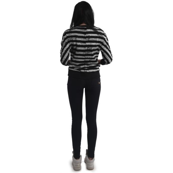 Yakuza mikina ROSE CLAIM STRIPE GPB 20116 Black - XS