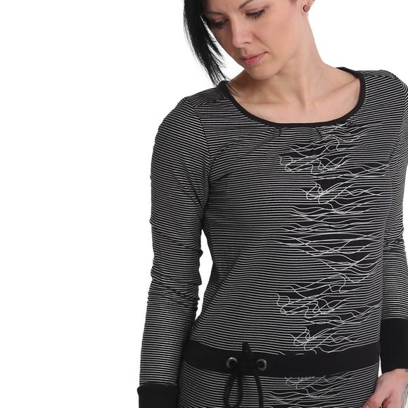 Yakuza dámské šaty UNKNOWN GKB 15109 Black - XL