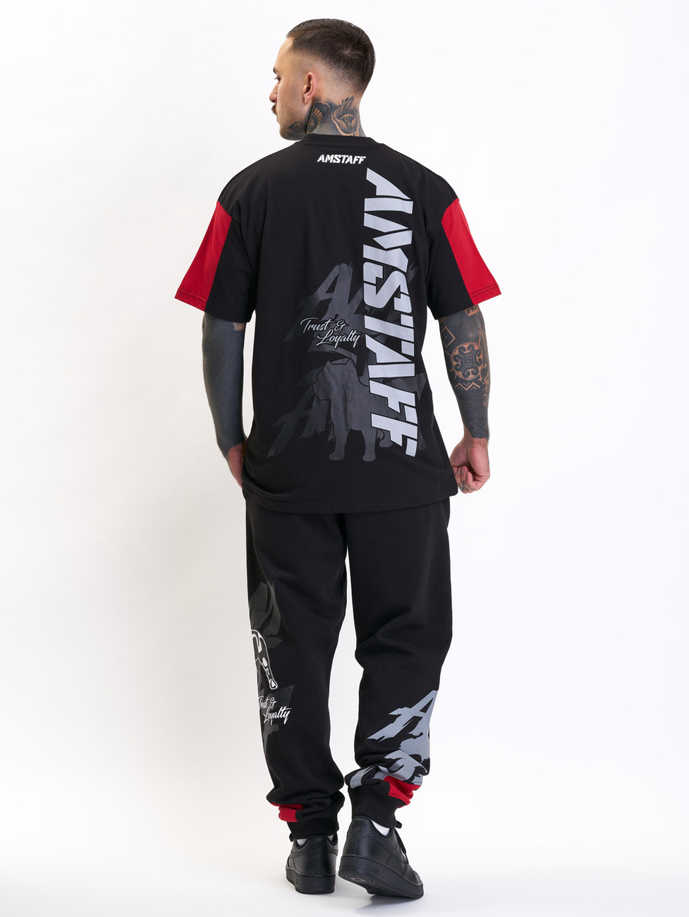 Amstaff pánské tričko Gorro Black 