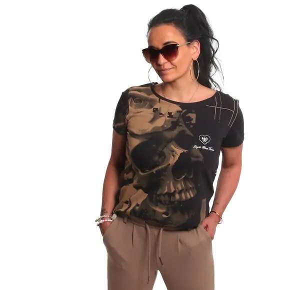 Yakuza tričko DEATH ROSE GSB 24145 Black