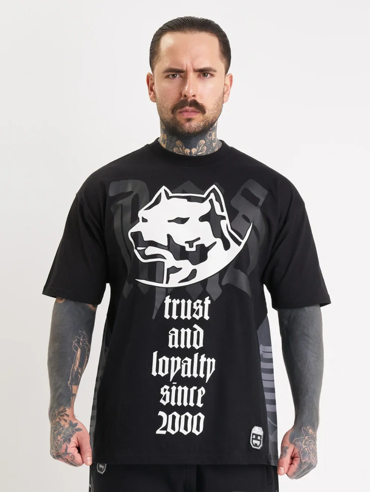 Amstaff pánské tričko Cruzar Black