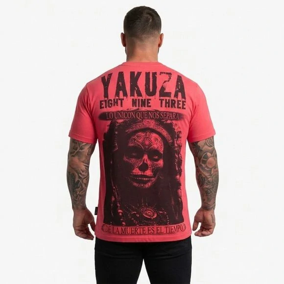 Yakuza pánské tričko UNICON TSB 28004 Geranium