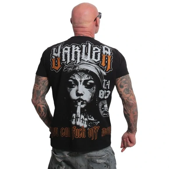 Yakuza pánské tričko NOW TSB 28001 Black