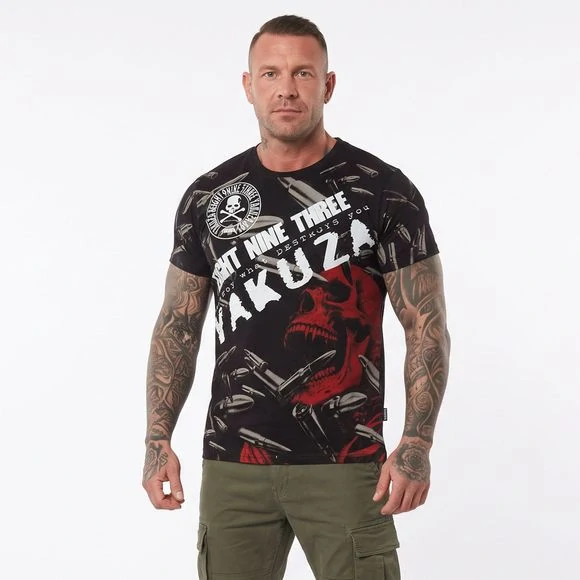 Yakuza pánské tričko DANGER TSB 29013 Black