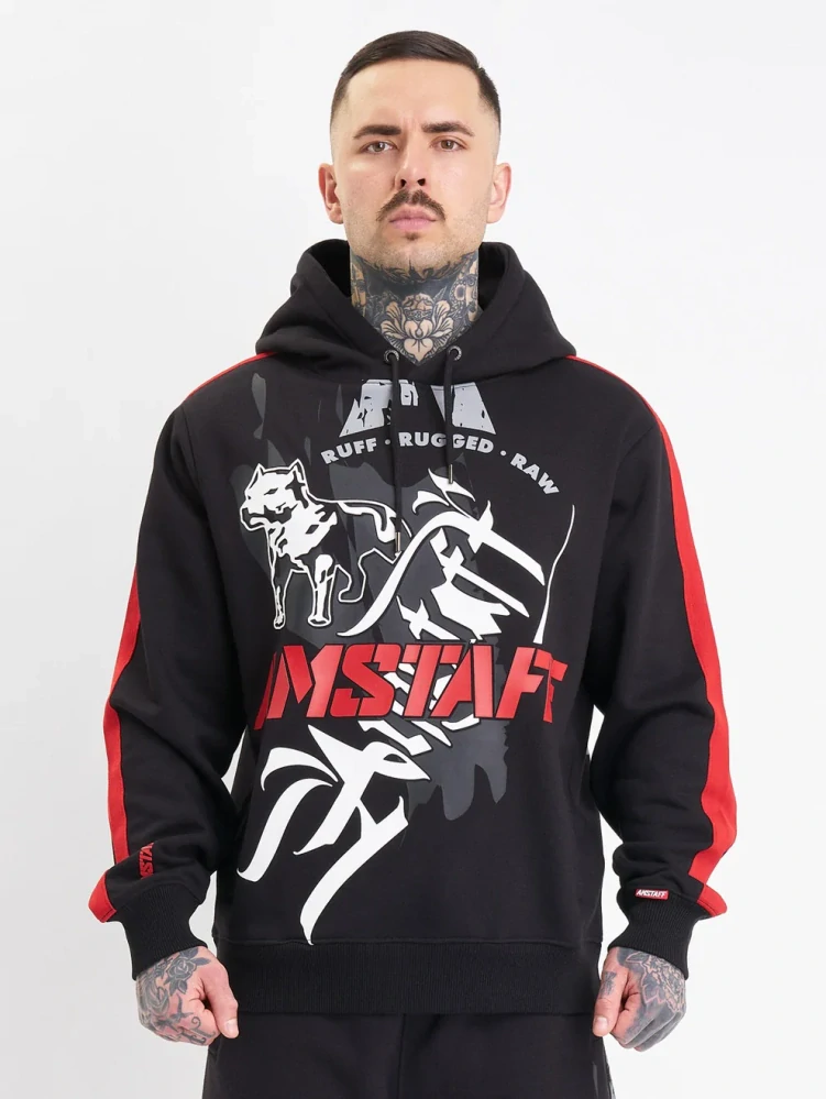 Amstaff Pánská Mikina Vedor Black