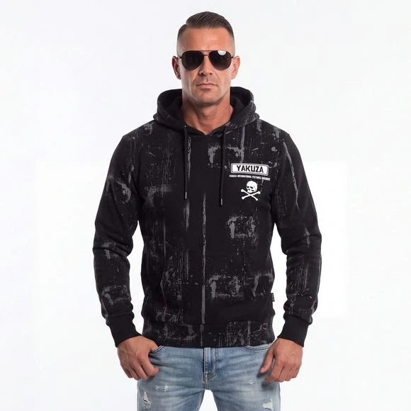 Yakuza pánská mikina DEATH SQUAD HOB 29032 Black