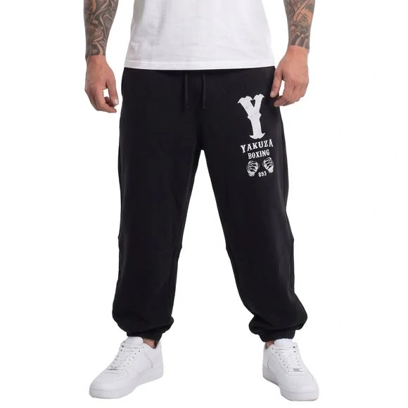 Yakuza tepláky BOXING JOB 28042 Black