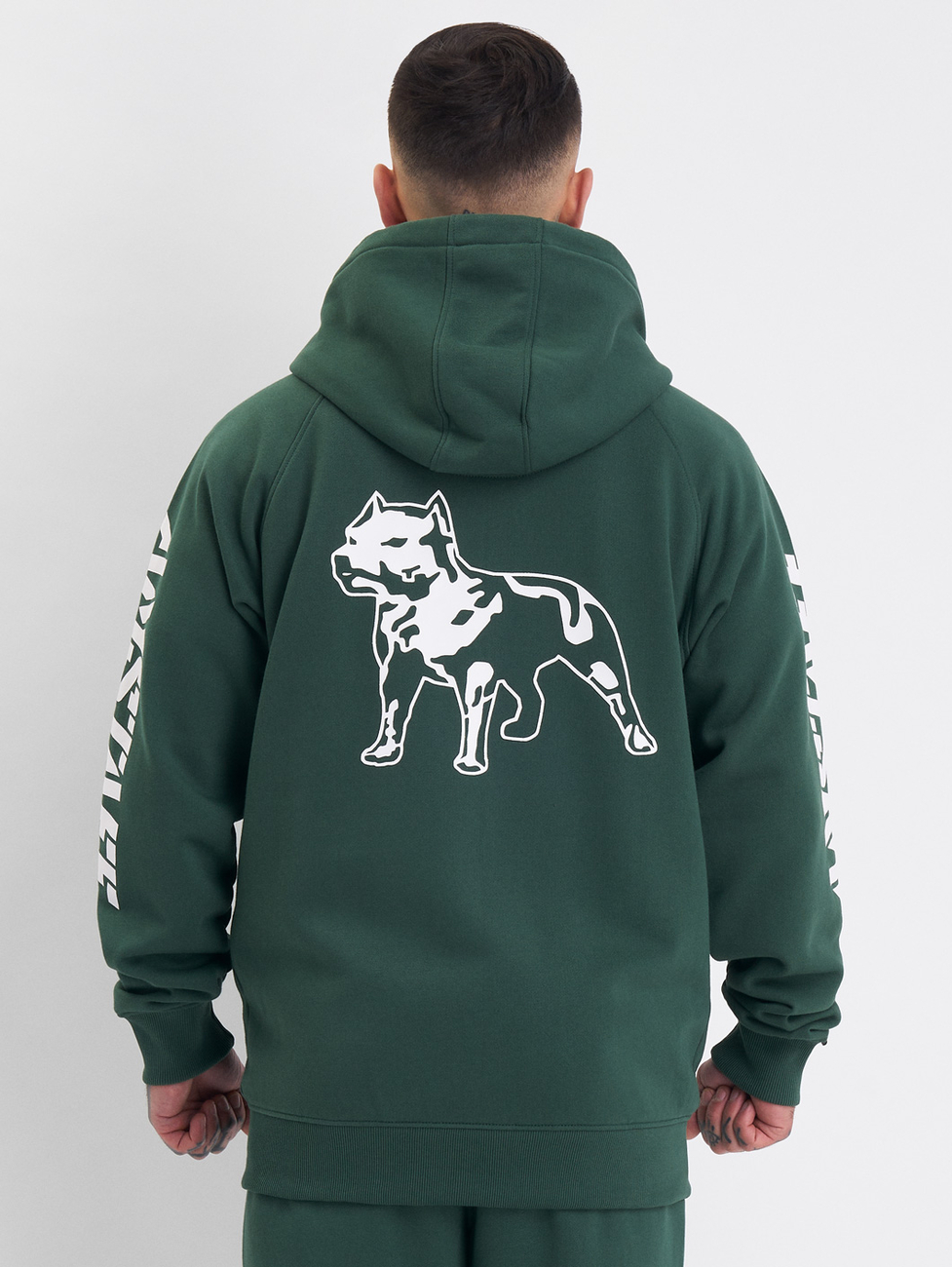 Amstaff Mikina Logo 2.0 Ziphoody Green