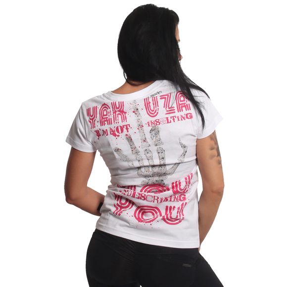 Yakuza tričko INSULT GSB 23134 White