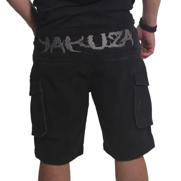 Yakuza Cargo šortky SHARDS CSB 23004 Black