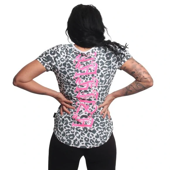 Yakuza dámské tričko PNX CURVED GSB 24130 White/Grey