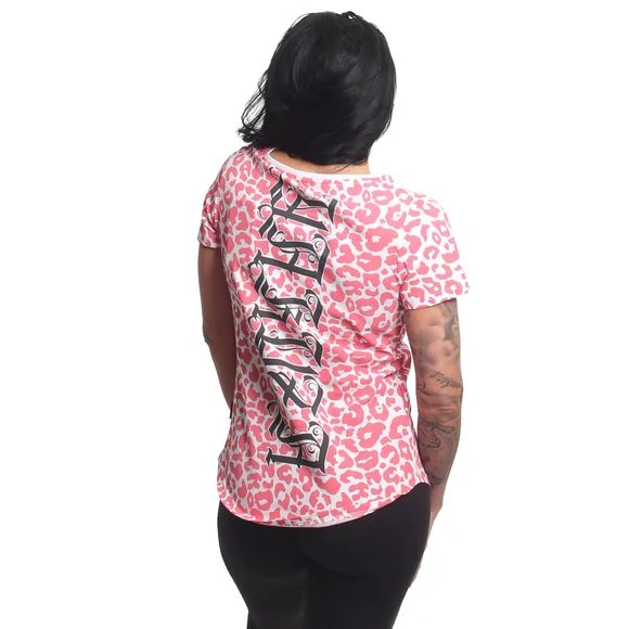 Yakuza dámské tričko PNX CURVED GSB 24130 White/Pink