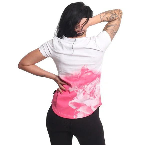 Yakuza dámské tričko FLOAT CURVED GSB 24131 White