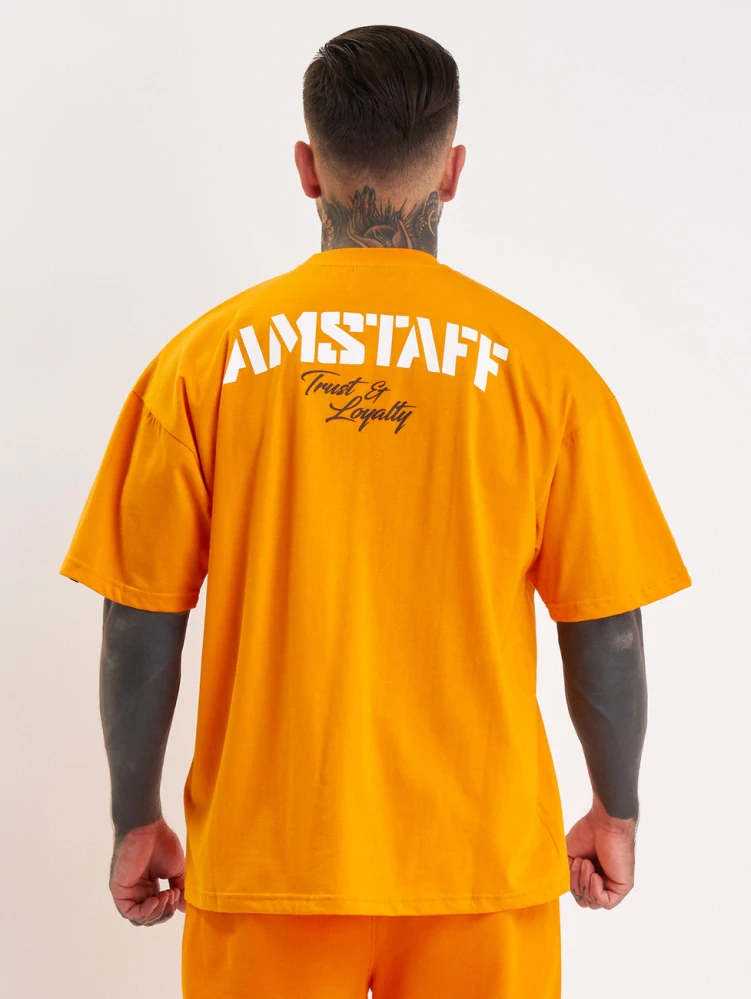 Amstaff tričko Logo 2.0 Orange