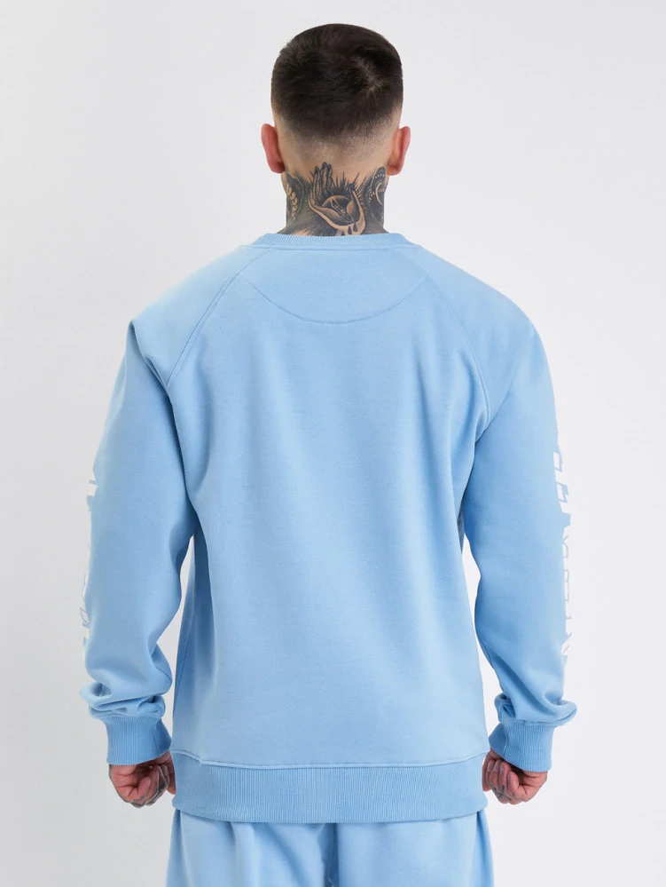 Amstaff Mikina Logo 2.0 Sweater Horizon Blue