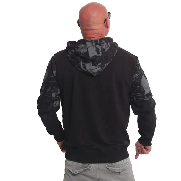 Yakuza pánská mikina JUDGE ME HOB 25002 Black