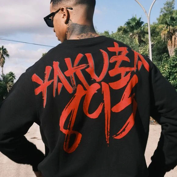 Yakuza mikina DANTAI PB 25012 Black