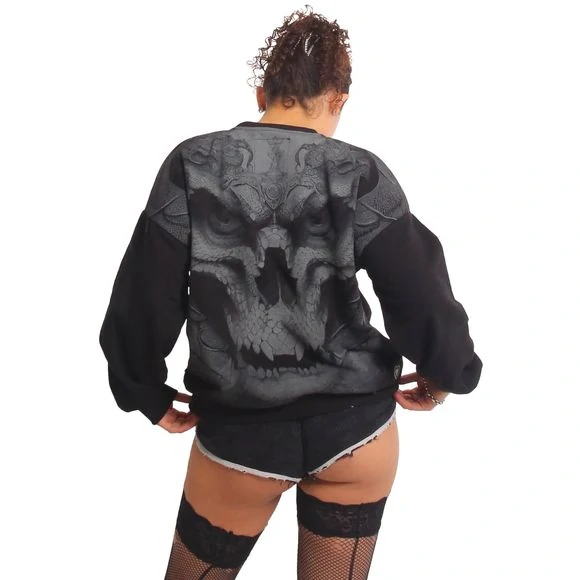 Yakuza mikina DEVILS GPB 25104 Black