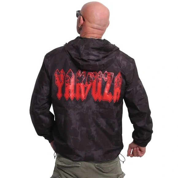 Yakuza pánská větrová bunda ROCKSTARZ WB 24059 Black
