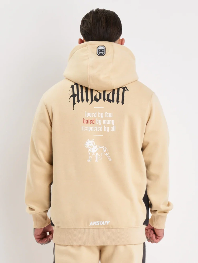 Amstaff Pánská Mikina Weldon Hoodie Beige