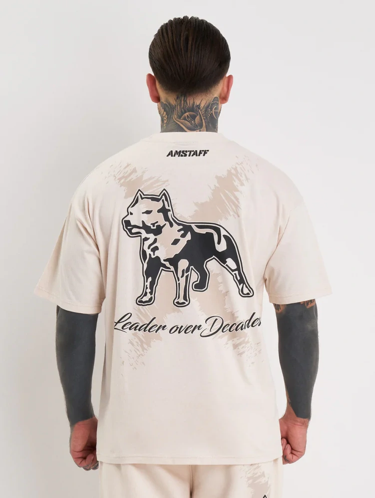 Amstaff pánské tričko Kaldar Creamwood