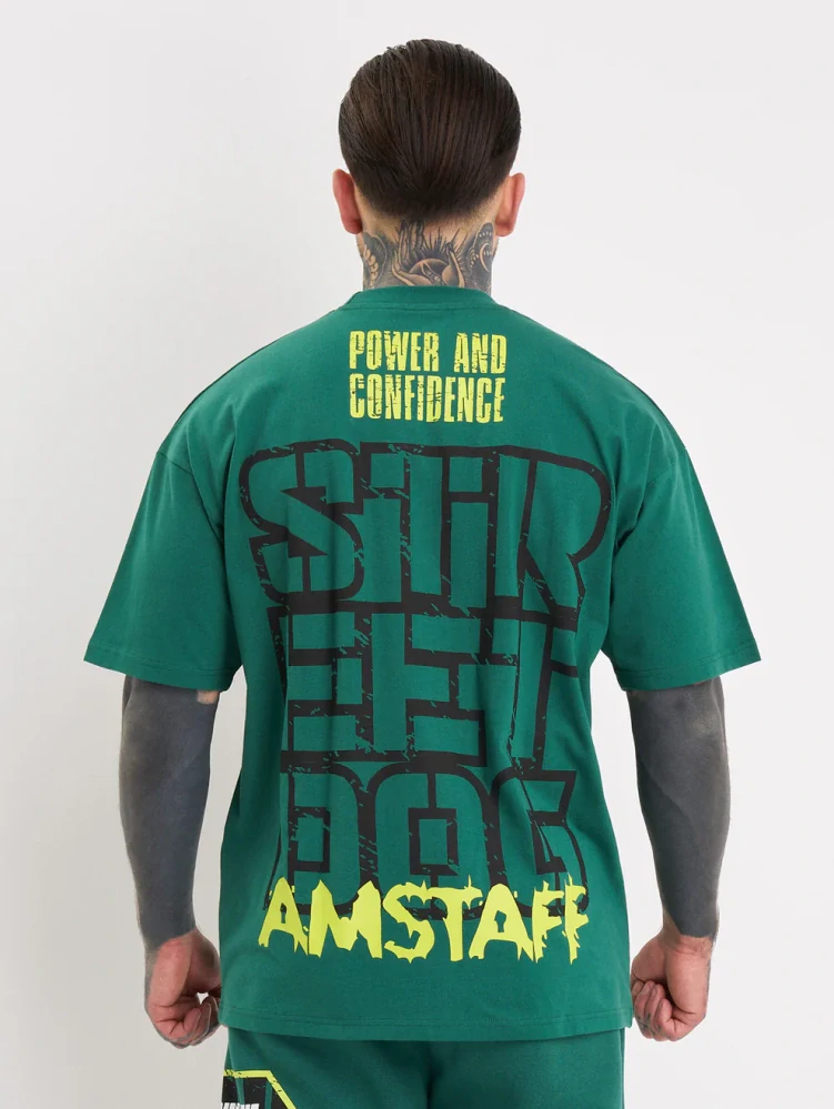 Amstaff pánské tričko Solinor Green