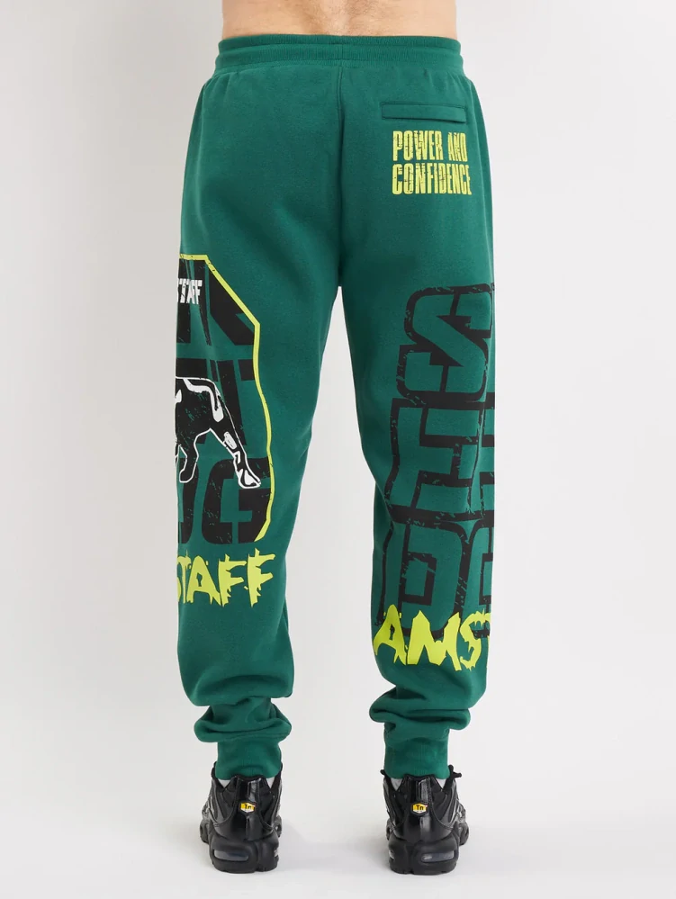 Amstaff pánské tepláky Solinor Green