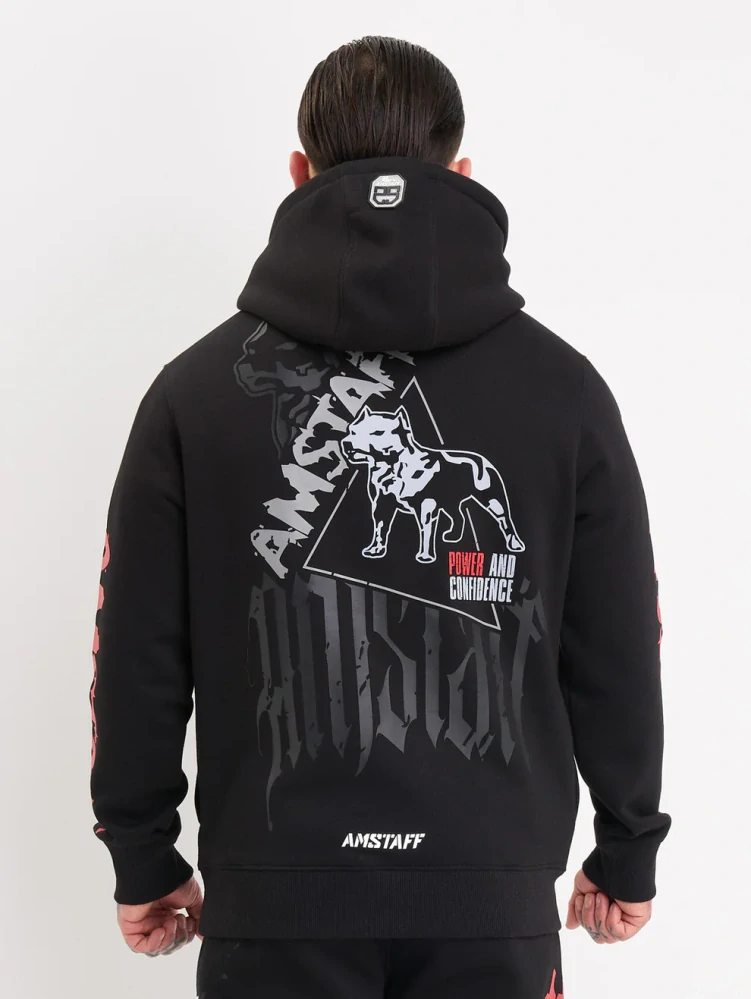 Amstaff Pánská Mikina Cyrak Hoodie Black