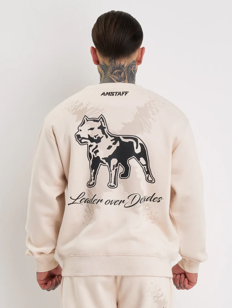 Amstaff Mikina Kaldar Sweater Creamwood