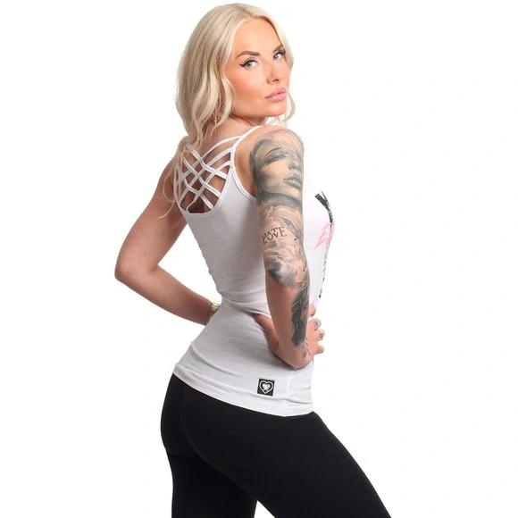 Yakuza tílko GAMBLE GSB 26101 White