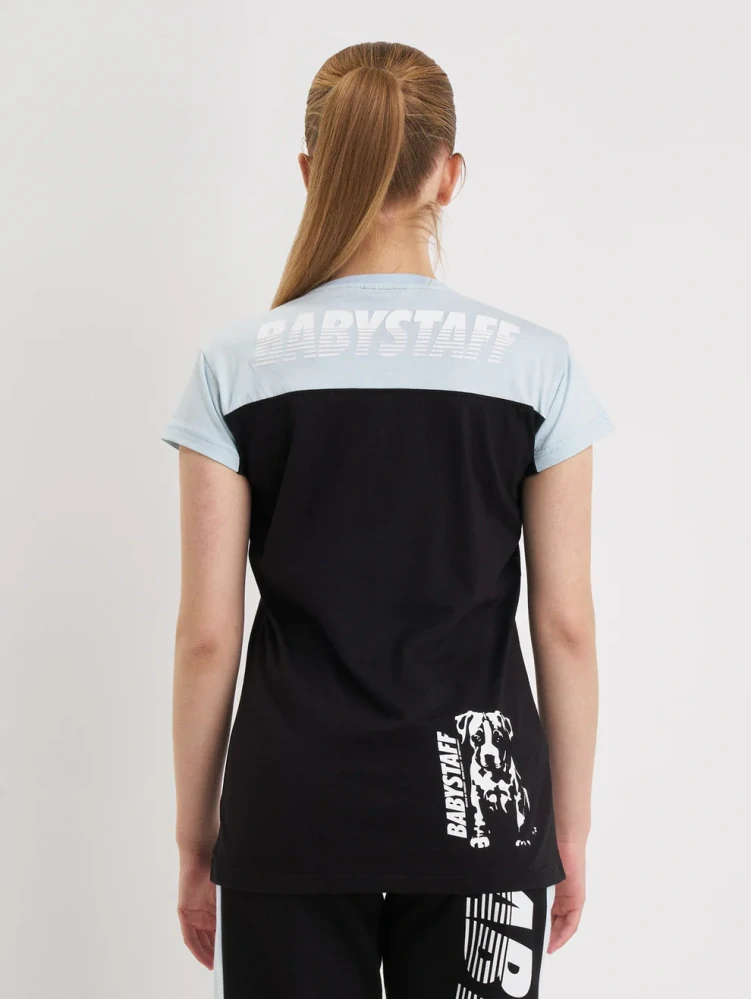 BabyStaff tričko Novaris Black/Blue