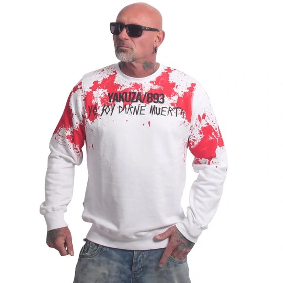 Yakuza mikina CARNE PB 27033 White