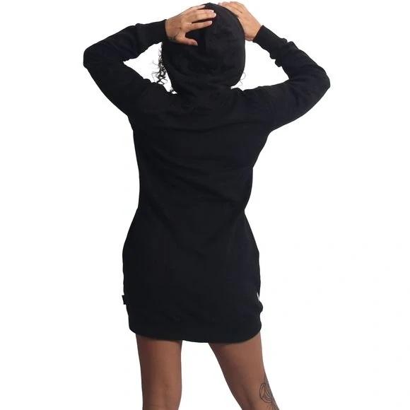 Yakuza dámské mikinové šaty MASQUERADE SKULL GKB 27107 Black