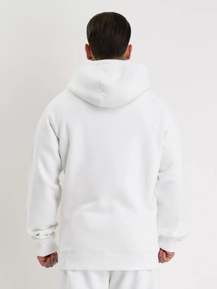 Amstaff Mikina Logo 2.0 Hoody White/Red