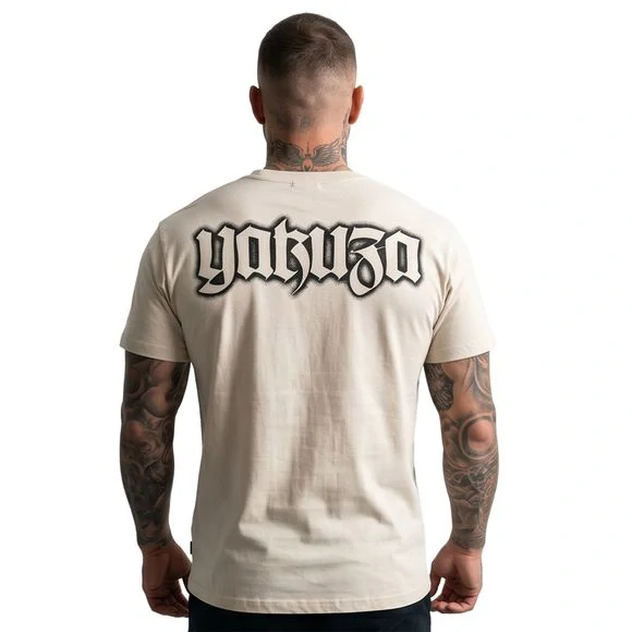 Yakuza pánské tričko BLACKS REGULAR TSB 27043 Snow White