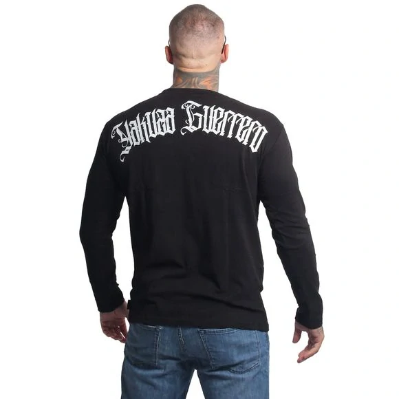 Yakuza tričko s dlouhým rukávem Guerrero LSB 27034 Black