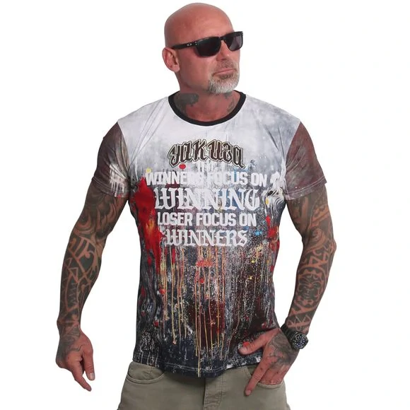 Yakuza pánské tričko WINNERS TSB 27018 White