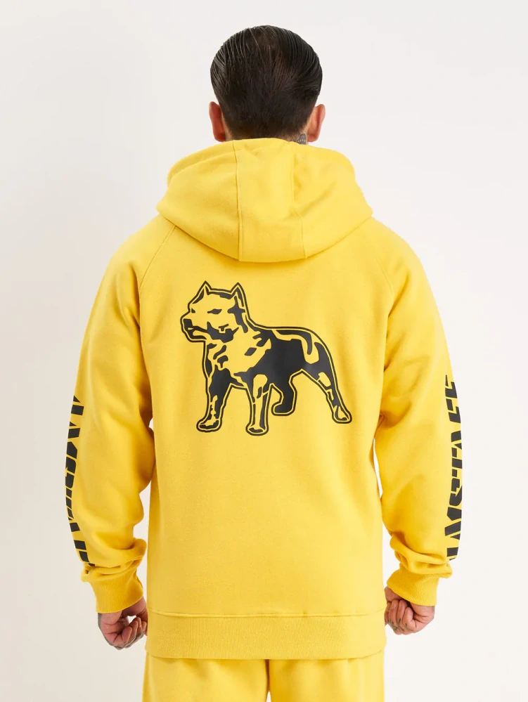 Amstaff Mikina Logo 2.0 Ziphoody Yellow/Black
