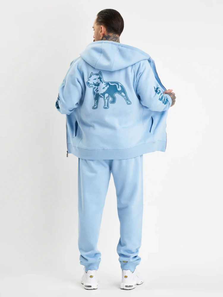 Amstaff Pánská Souprava Logo 2.0 Zip Hoodie Horizon Double Blue