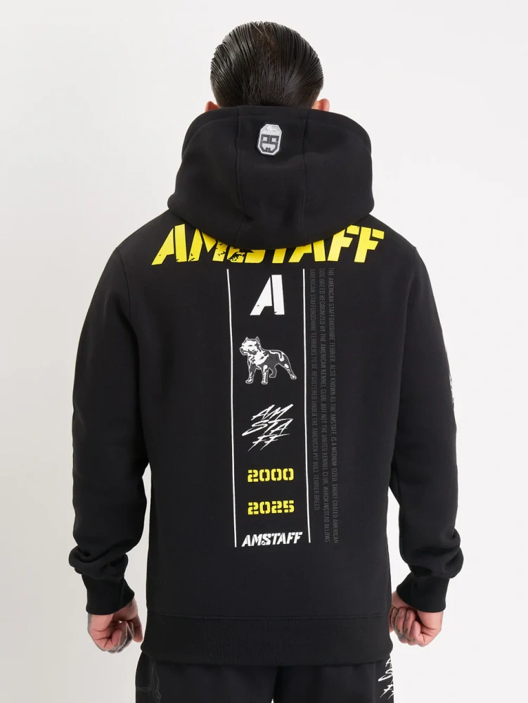 Amstaff Pánská Mikina Riven Hoodie Black