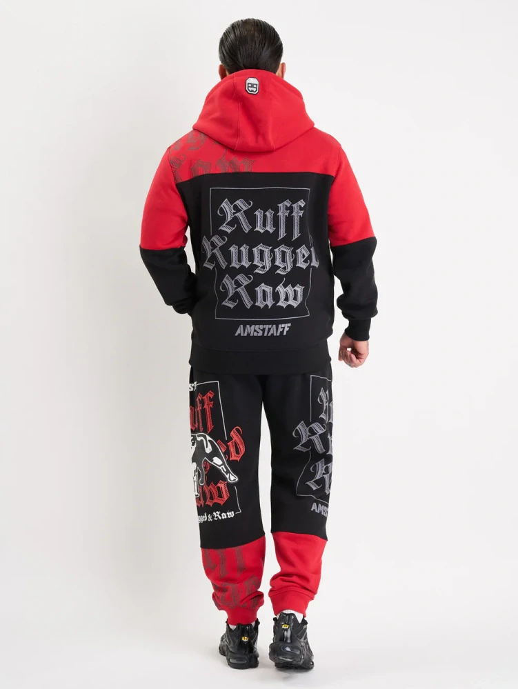 Amstaff Pánská Souprava Zane Black/Red