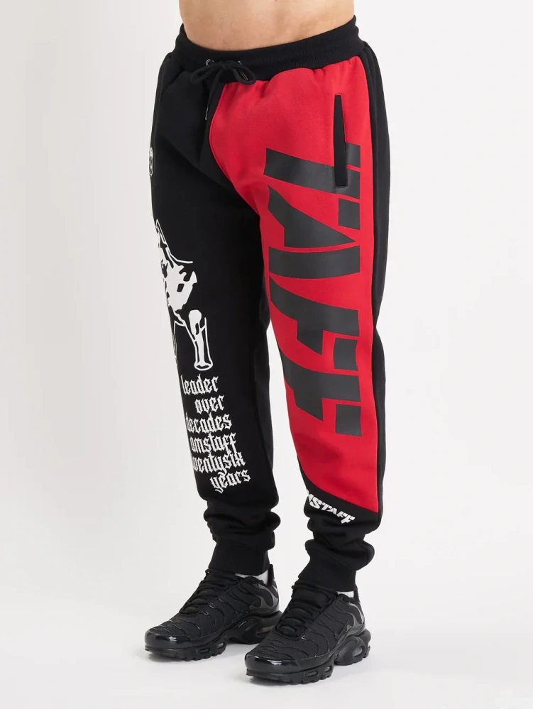 Amstaff pánské tepláky Mavor Black/Red