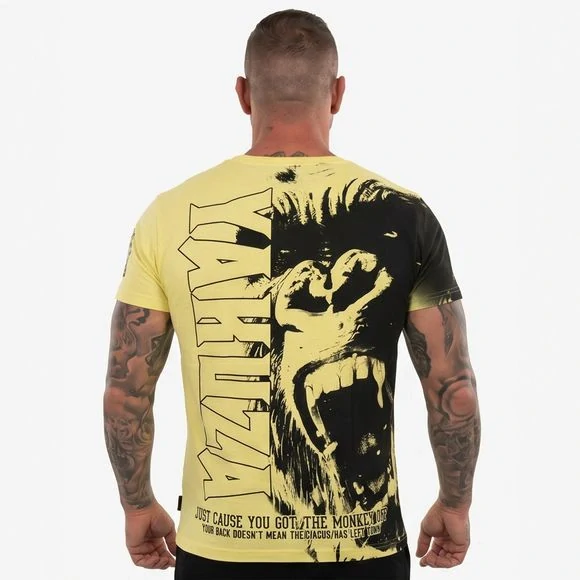 Yakuza pánské tričko MONKEY TSB 28016 French Vanilla