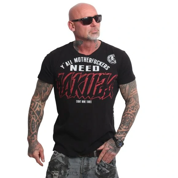 Yakuza pánské tričko NAILED TSB 28012 Black