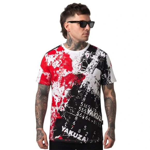 Yakuza pánské tričko RUSH TSB 29019 White