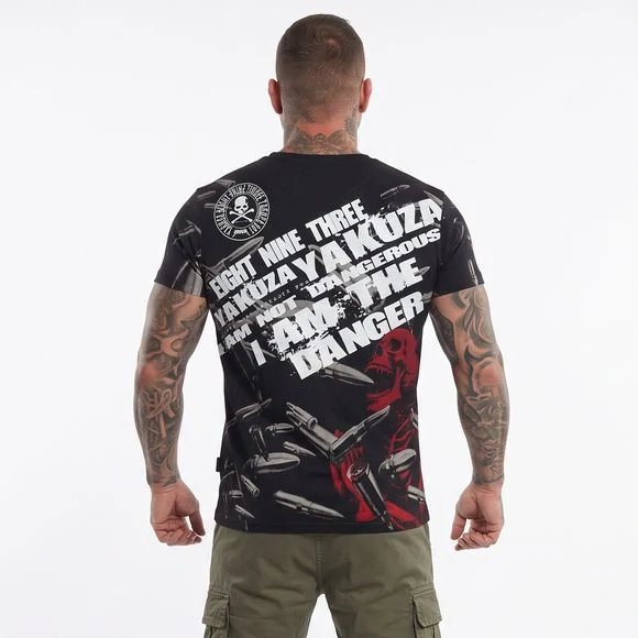 Yakuza pánské tričko DANGER TSB 29013 Black